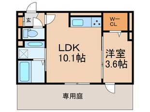 D-ROOM FIRST 大善寺駅前の物件間取画像